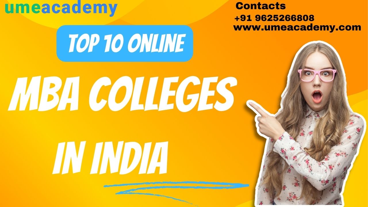 Top 10 Online Mba Colleges In India